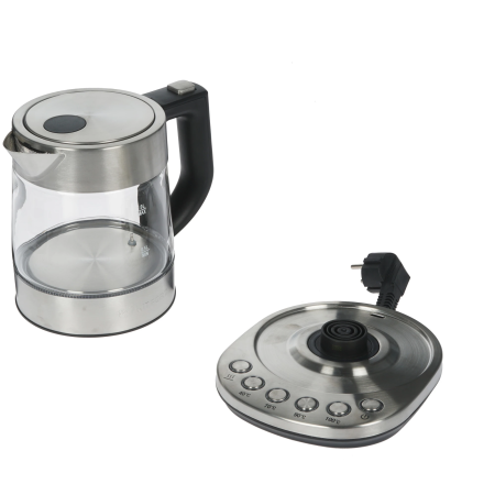 Электрический чайник Kitfort КТ-648 серебристый