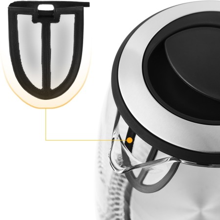 Электрический чайник Kitfort KT-655 черный