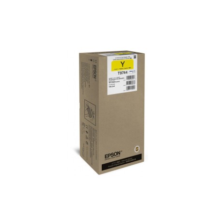 Картридж струйный Epson T9744 (C13T974400) жёлтый (повышенная емкость) (с чипом)