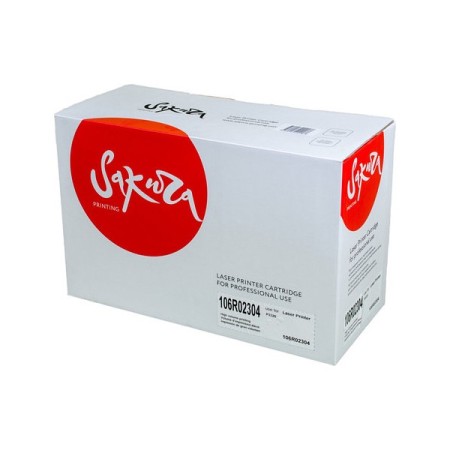 Картридж лазерный Sakura 106R02304 черный (с чипом)