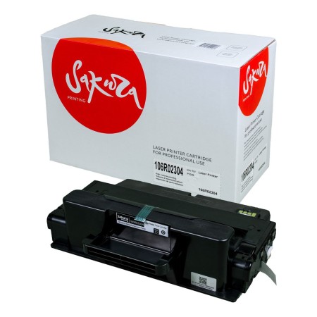 Картридж лазерный Sakura SA106R02304 черный (с чипом)