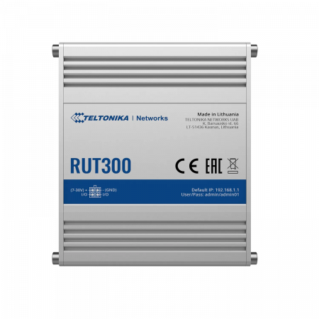Маршрутизатор Teltonika RUT300 (RUT300000000) серый