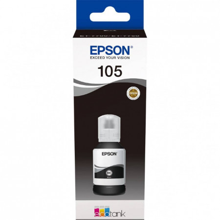 Чернила Epson 105 (C13T00Q140) черный пигмент