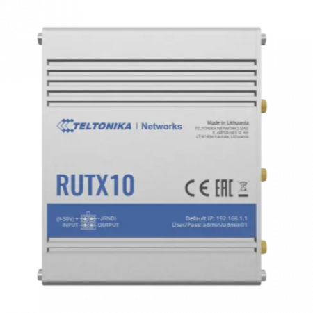 Wi-Fi роутер Teltonika RUTX10 (RUTX10000000) белый