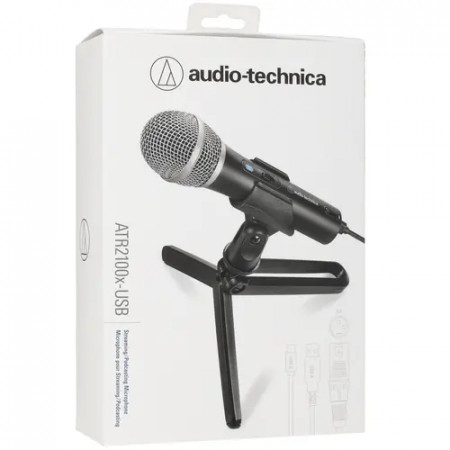 Микрофон Audio-Technica ATR2100x-USB черный