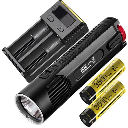 Фонарь NITECORE EC4S черный