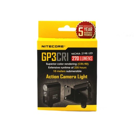 Фонарь NITECORE GP 3 CRI черный
