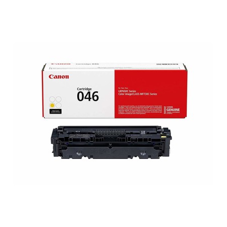 Тонер-картридж лазерный Canon 046 (1247C002) жёлтый (с чипом)