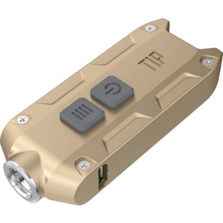 Фонарь NItecore TIP Gold золотистый