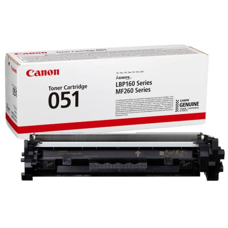 Тонер-картридж лазерный Canon 051 (2168C002) черный (с чипом)