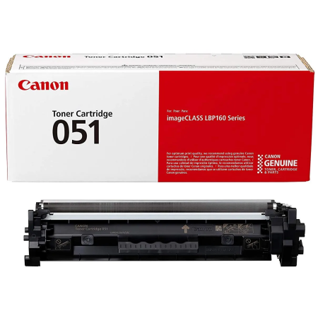 Тонер-картридж лазерный Canon 051 (2168C002) черный (с чипом)
