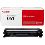 Тонер-картридж лазерный Canon 051 (2168C002) черный (с чипом)