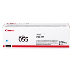 Тонер-картридж лазерный Canon 055 (3015C002) голубой (с чипом)