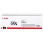 Тонер-картридж лазерный Canon 055 Y (3013C002) жёлтый