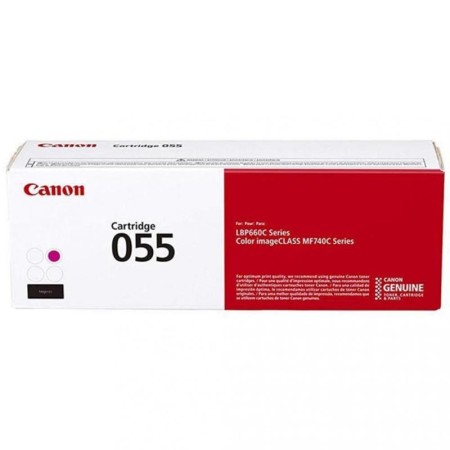 Тонер-картридж лазерный Canon 055 M (3014C002) пурпурный