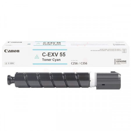 Тонер-картридж лазерный Canon C-EXV 55 C (2183C002) голубой (повышенная емкость)