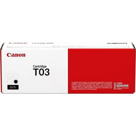 Тонер-картридж лазерный Canon T03 (2725C001) черный (повышенная емкость)