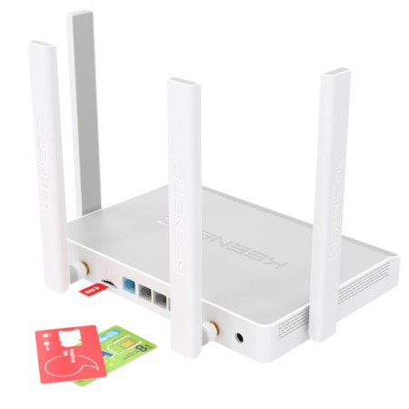 Wi-Fi роутер Keenetic Hero 4G (KN-2310) белый
