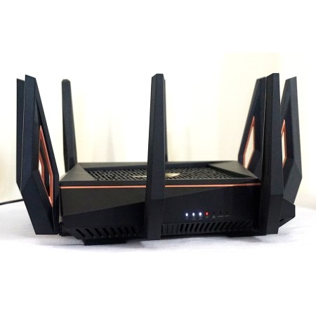 Wi-Fi роутер ASUS ROG Rapture GT-AX11000 (90IG04H0-MO3G00) черный