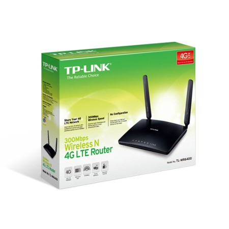 Wi-Fi роутер TP-Link TL-MR6400 черный
