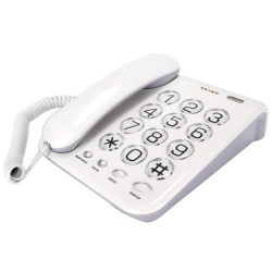 Телефон проводной TeXet TX-262 серый