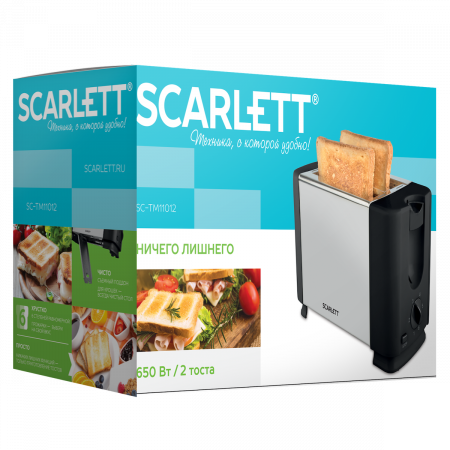 Тостер Scarlett SC-TM11012 серый