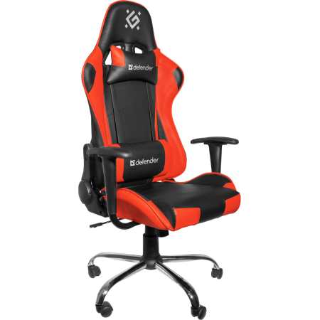 Кресло игровое Defender Azgard (64358) черно-красный