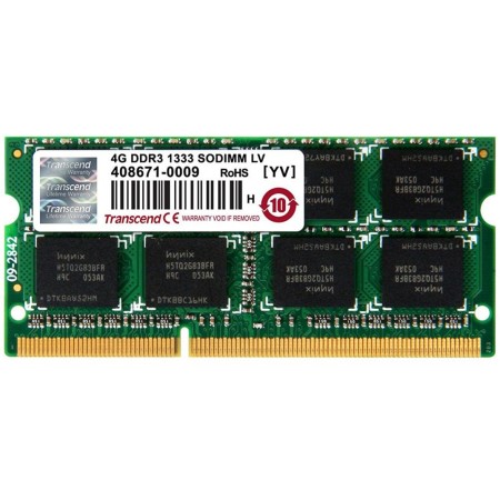 Оперативная память Transcend TS512MSK64W3N 4 ГБ зеленый