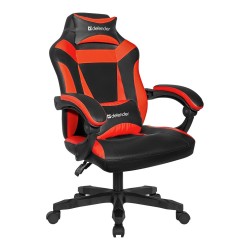 Кресло игровое Defender Master (64359) черно-красный