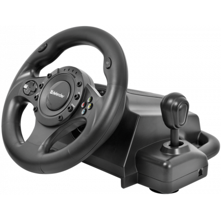 Игровой руль Defender Forsage Drift GT черный