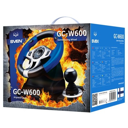 Игровой руль SVEN GC-W600 (SV-015435) черный