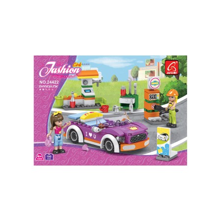 Конструктор Ausini МИР ЧУДЕС 24422 розовый