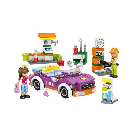 Конструктор Ausini МИР ЧУДЕС 24422 розовый