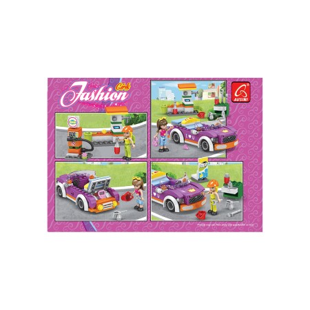 Конструктор Ausini МИР ЧУДЕС 24422 розовый