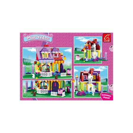 Конструктор Ausini МИР ЧУДЕС 24816 розовый