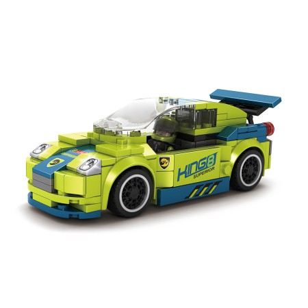 Конструктор Ausini ГОНКА 26412 зеленый