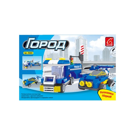 Конструктор Ausini ГОРОД 25503 синий
