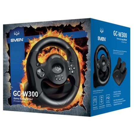 Игровой руль SVEN GC-W300 (SV-017934) черный