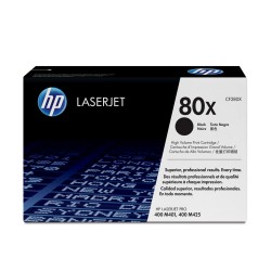 Тонер-картридж лазерный HP 80X (CF280XC) черный (повышенная емкость) (с чипом)