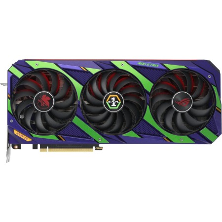 Видеокарта ASUS ROG Strix GeForce RTX 3080 OC EVA Edition (ROG-STRIX-RTX3080-O12G-EVA) 12 Гб черный