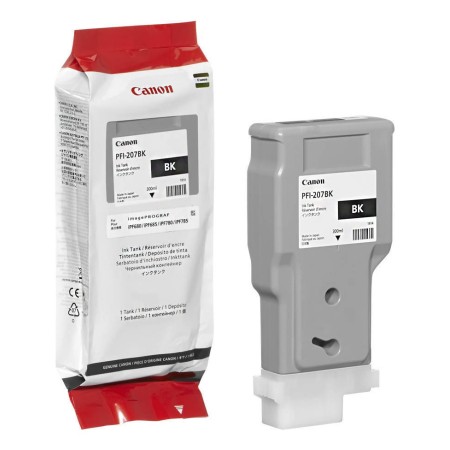 Картридж струйный Canon PFI-207BK (8789B001AA) черный (с чипом)