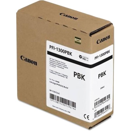 Картридж струйный Canon PFI-1300MBK (0810C001) матовый черный (с чипом)