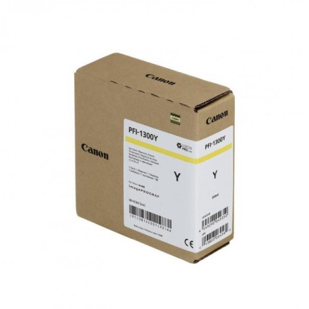 Картридж струйный Canon PFI-1300Y (0814C001) жёлтый (с чипом)