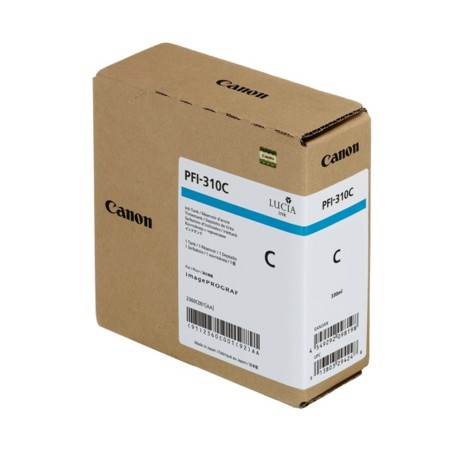 Картридж струйный Canon PFI-310C (2360C001) голубой (с чипом)