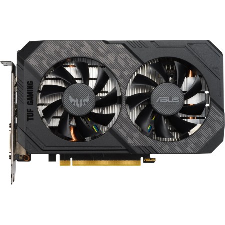 Видеокарта ASUS TUF Gaming GeForce GTX 1660 Ti EVO TOP Edition (TUF-GTX1660TI-T6G-EVO-GAMING) 6 Гб черный