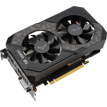 Видеокарта ASUS TUF Gaming GeForce GTX 1660 Ti EVO TOP Edition (TUF-GTX1660TI-T6G-EVO-GAMING) 6 Гб черный