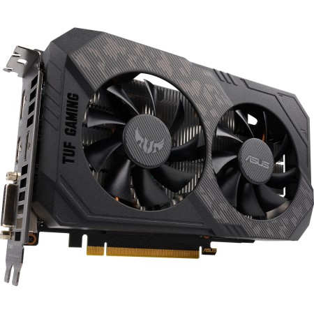 Видеокарта ASUS TUF Gaming GeForce GTX 1660 Ti EVO TOP Edition (TUF-GTX1660TI-T6G-EVO-GAMING) 6 Гб черный