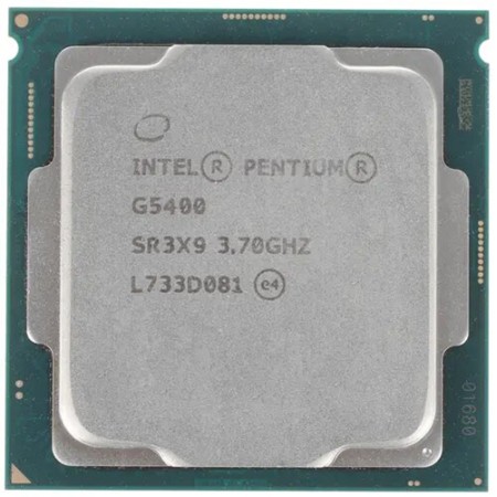 Процессор Intel Pentium Gold G5400 OEM (CM8068403360112) серый