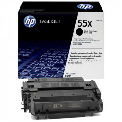 Драм-картридж лазерный HP 55X (CE255X) черный (повышенная емкость)