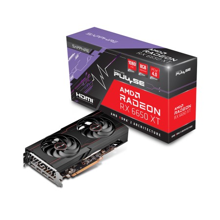 Видеокарта Sapphire AMD Radeon RX 6650 XT PULSE GAMING (11319-03-20G) 8 Гб черный